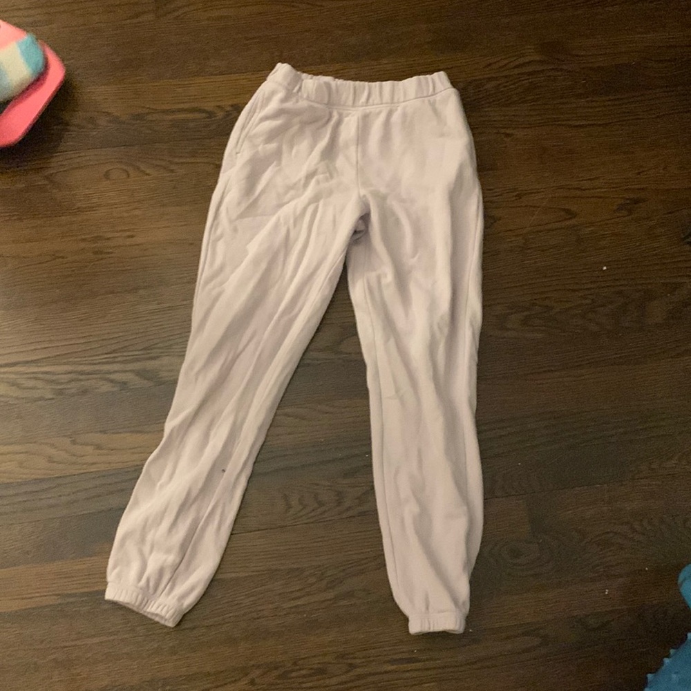 lavender sweatpants